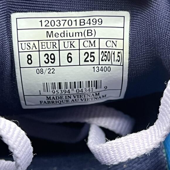 Brooks Glycerin GTS 20 Running Shoes Women Size 8 B Blue Comfort Low Sneakers - Picture 8 of 10